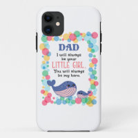 Cute Whale Dad I Will Always Be Your Little Girl