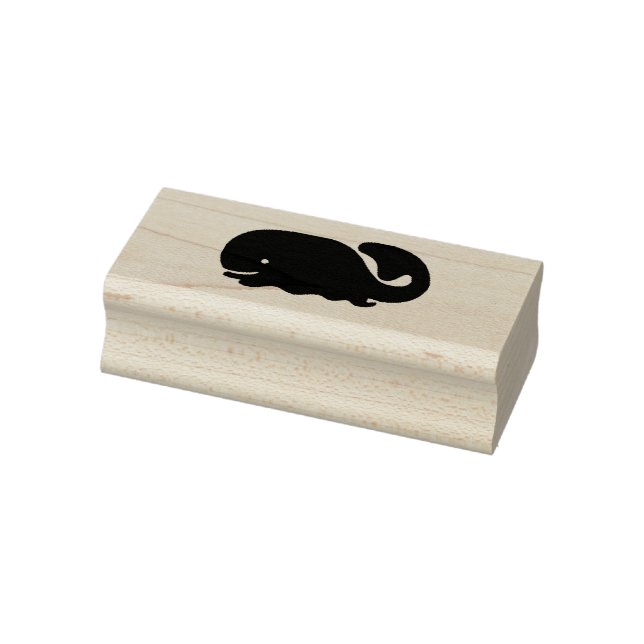 Cute Whale Design Rubber Stamp (Stamp)