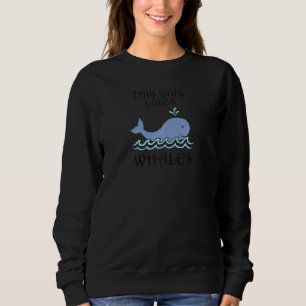 Cute Whale Nature Orca Sea Animal Sweatshirt