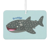 Cute whale shark happy cartoon illustration