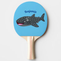 Cute whale shark happy cartoon illustration