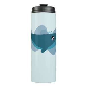 Cute Whale Thermal Tumbler