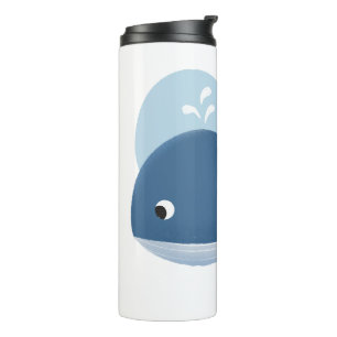 Cute Whale Thermal Tumbler