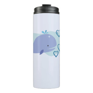 Cute Whale Thermal Tumbler