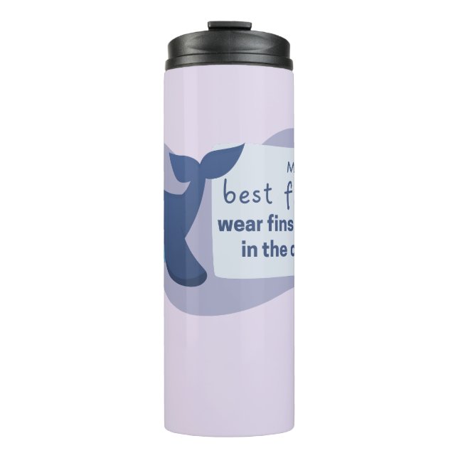 Cute Whale! Thermal Tumbler (Front)