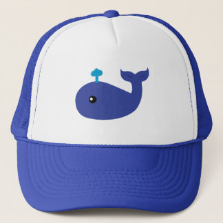 Cute Whale Trucker Hat