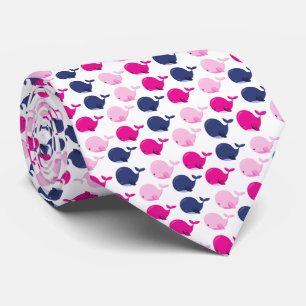 Cute Whales, Pattern Of Whales, Sea Animals Tie