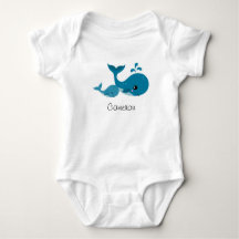 Cute whales personalised name