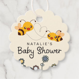 Cute What will it Bee Gender Reveal Baby Shower Favour Tags