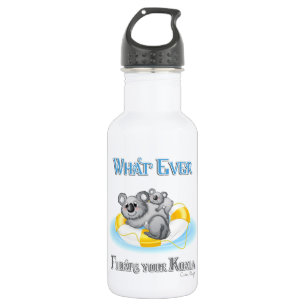 CUTE Whatever Floats your Koala 532 Ml Water Bottle