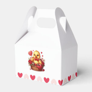 Cute/Whimisical Valentine's day duck Favour Box