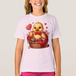 Cute/Whimisical Valentine's day duck T-Shirt