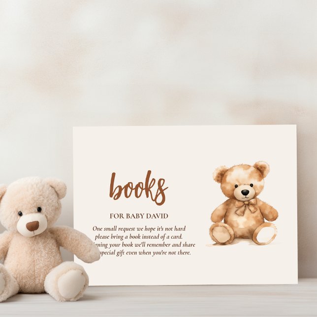 Cute Whimsical Bear  Enclosure Card (Creator Uploaded)