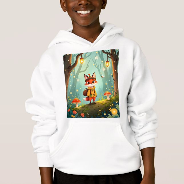 Cute Whimsical Cartoon Fox (Front)