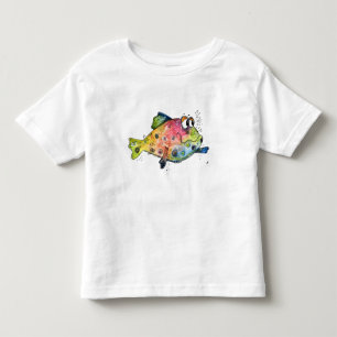 Cute Whimsical Colourful Fish T-Shirt