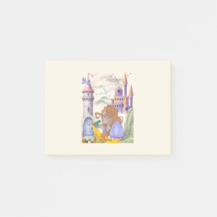 Cute Whimsical Fairy Girl Nature Post-it Notes