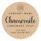 Cute whimsical font Kraft paper look product label
