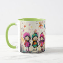 Cute Whimsical Friends