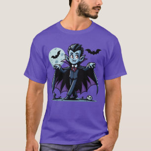 Cute, whimsical Halloween vampire T-Shirt
