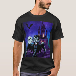 Cute, whimsical Halloween vampire T-Shirt