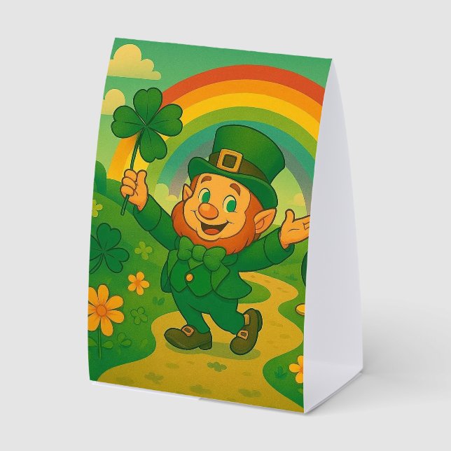 Cute/Whimsical leprechaun Saint Patrick's day (Front)