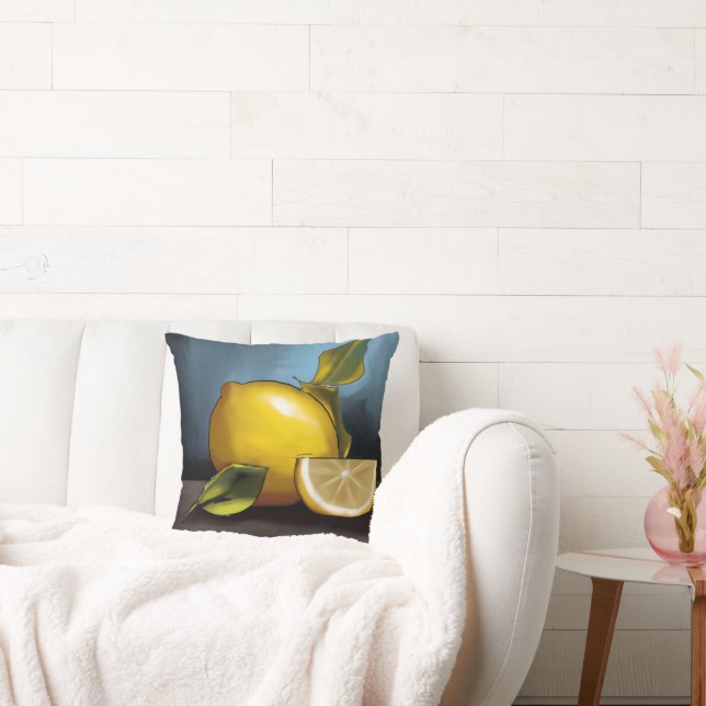 Cute Whimsical Pillow | Artistic Decorative Cushio (Couch)