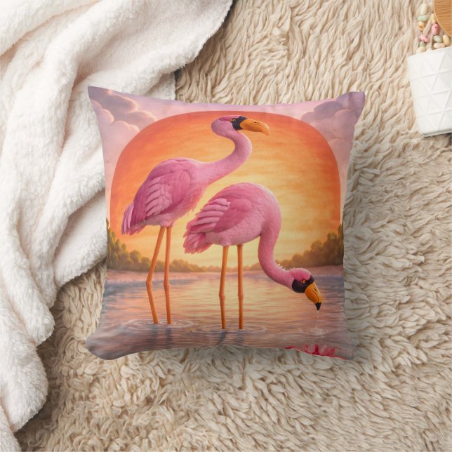 Cute Whimsical Pillow | Artistic Decorative Cushio (Blanket)