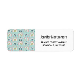 Cute Whimsical Rainbow Pattern