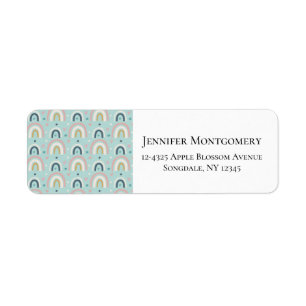 Cute Whimsical Rainbow Pattern