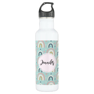 Cute Whimsical Rainbow Pattern 710 Ml Water Bottle