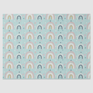 Cute Whimsical Rainbow Pattern Tissue Paper