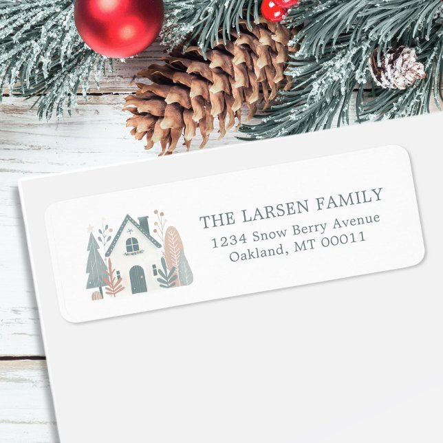 Cute Whimsical Winter Christmas House Cottage (Creator Uploaded)