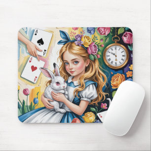 Cute Whimsical Wonderland Mouse Mat