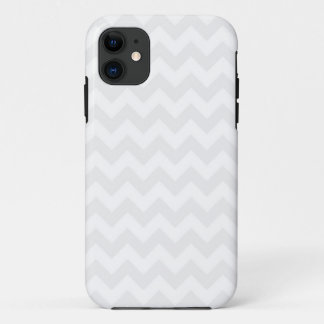 Cute White and Grey Chevron Pattern iPhone 5 Case