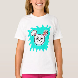 Cute White Bunny T-Shirt