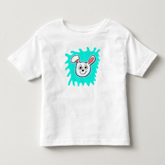 Cute White Bunny Toddler T-Shirt