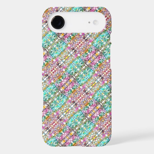 Cute white colourful flowers  (Back)