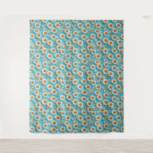 Cute White flowers Tapestry