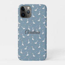Cute White Pekin Duck Pattern