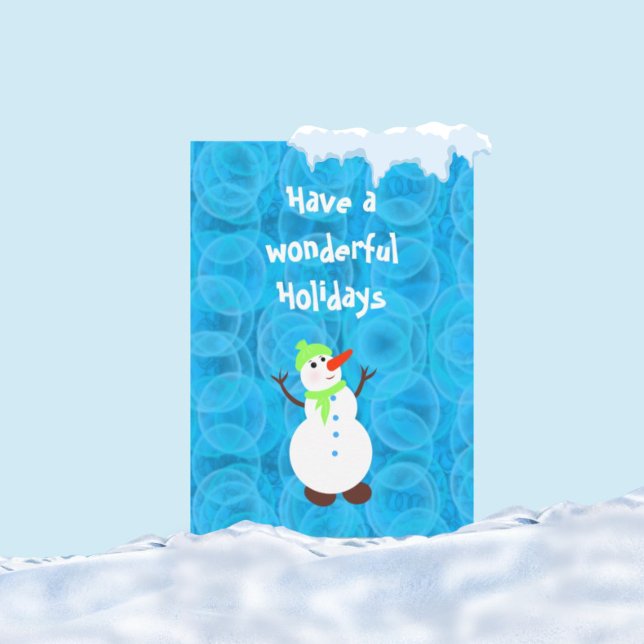 Cute white snowman  (Creator Uploaded)