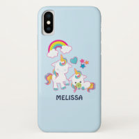 Cute White Unicorns Magical Mama & Baby