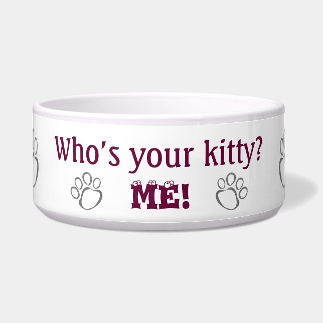 Cute Who's Your Kitty Cat (Front)