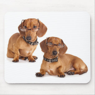 Cute Wiener Puppy Dog Gift Doxin Lover Dachshund Mouse Mat