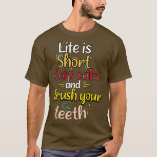 Cute Wife Mum Dental Assistant Gift Idea Dental As T-Shirt