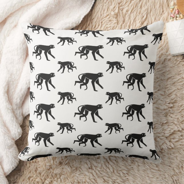Cute Wild Animals Pattern Cushion (Blanket)