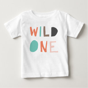 Cute Wild One First Birthday Boho Tribal Baby T-Shirt