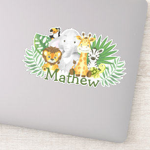 Cute Wild One Safari Jungle Woodland Animals