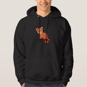 Cute Wildlife Forest Animal Chinese Red Panda Hoodie