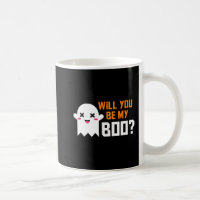 Cute Will You Be My Boo Ghost Halloween! Love Part