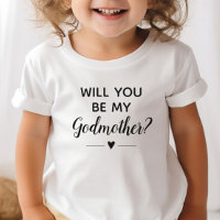 Cute Will You Be My Godmother Proposal